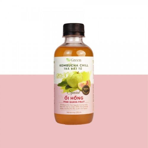 Vkombucha Chill Ổi Hồng 250ml